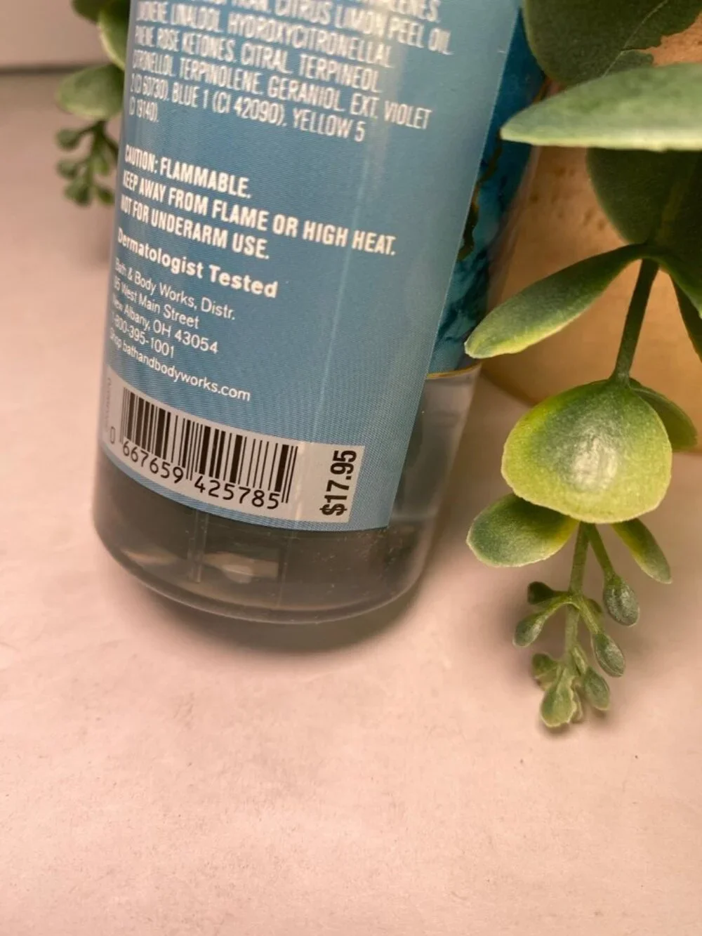 “Saltwater Breeze” Bath & Body Works New Fine Fragrance Body & Hair Mist